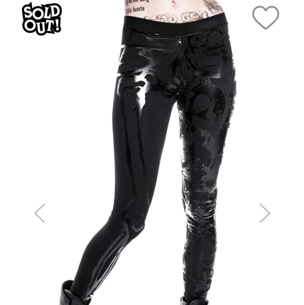 XL Killstar Chaos Matrix Leggings
